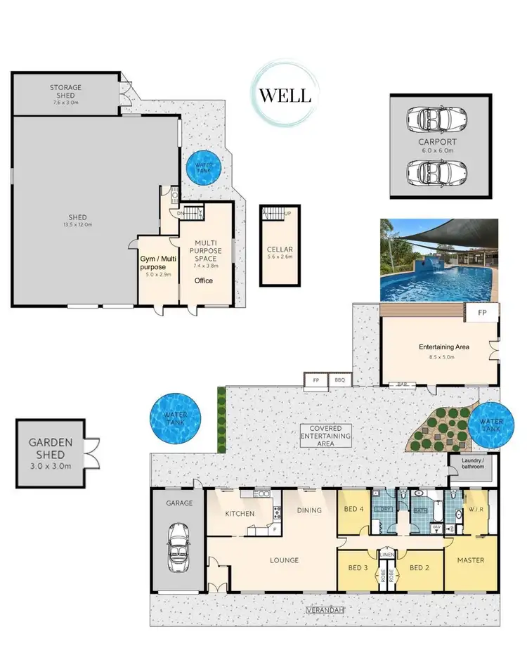 Fifth view of Homely rural property listing, 38 Johnston Road, Glass House Mountains QLD 4518