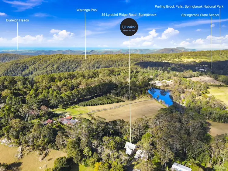Second view of Homely house listing, 35 Lyrebird Ridge Road, Springbrook QLD 4213