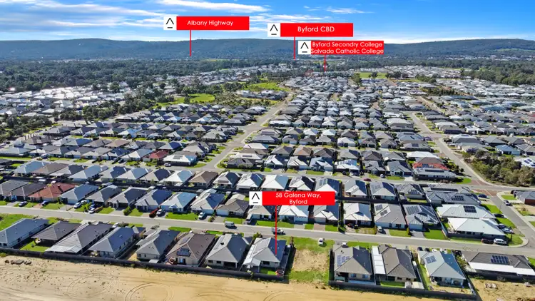 Fourth view of Homely house listing, 58 Galena Way, Byford WA 6122