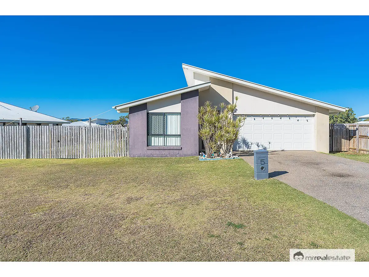 Main view of Homely house listing, 5 Marc Crescent, Gracemere QLD 4702