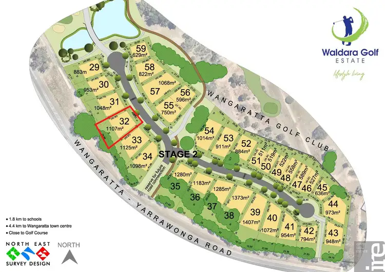 Main view of Homely land listing, 42 Fairway Drive, Waldara VIC 3678