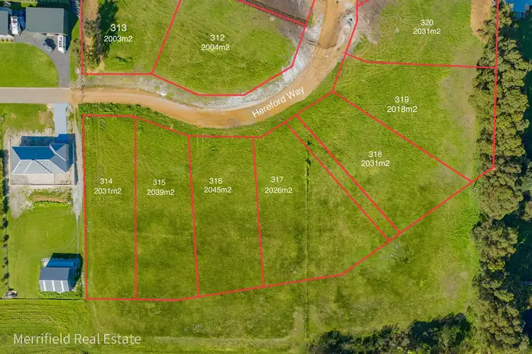 Third view of Homely land listing, LOT 314 Hereford Way, Milpara WA 6330