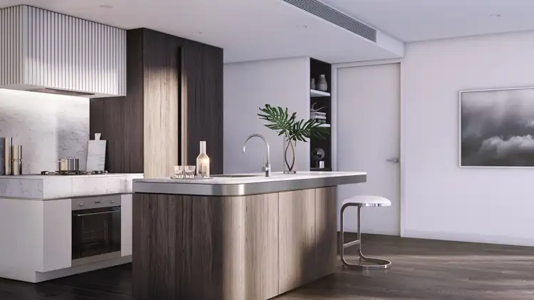 Second view of Homely apartment listing, 809/2 Bowen Crescent, Melbourne VIC 3004