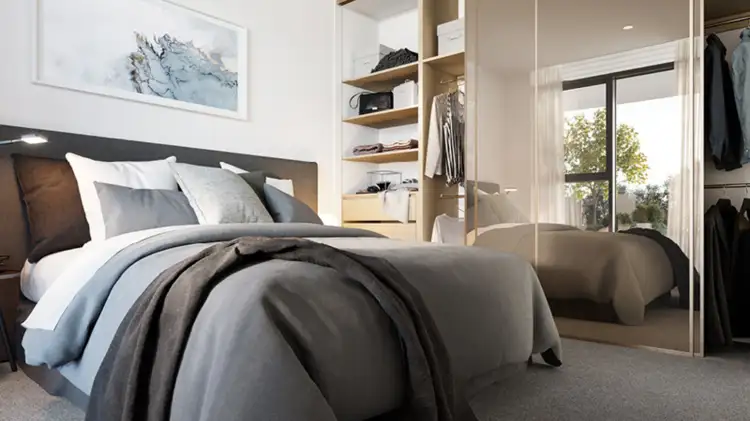 Third view of Homely apartment listing, 809/2 Bowen Crescent, Melbourne VIC 3004