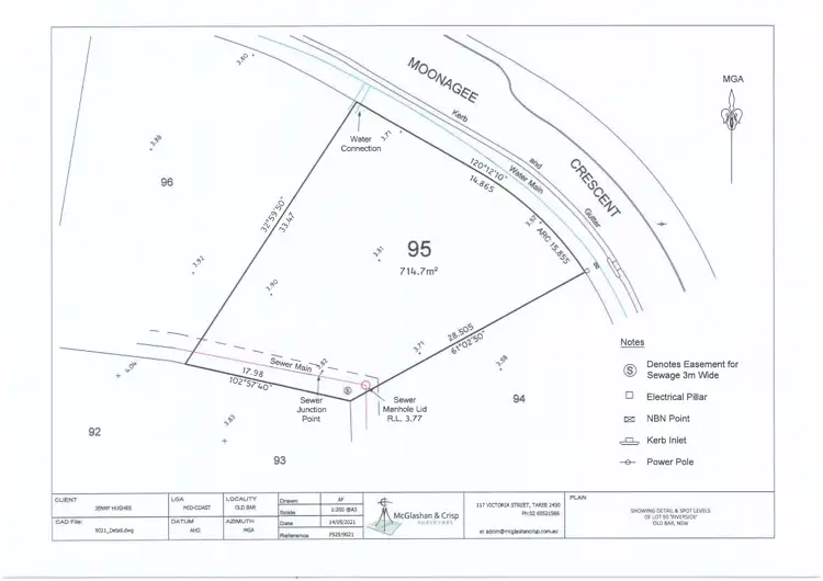 Second view of Homely land listing, 4 Moonagee Crescent, Old Bar NSW 2430