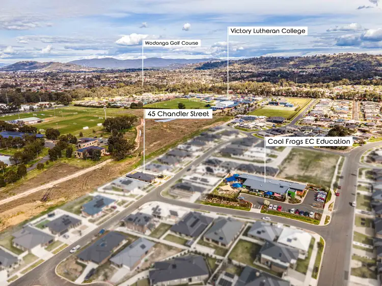 Second view of Homely house listing, 45 Chandler Street,, West Wodonga VIC 3690