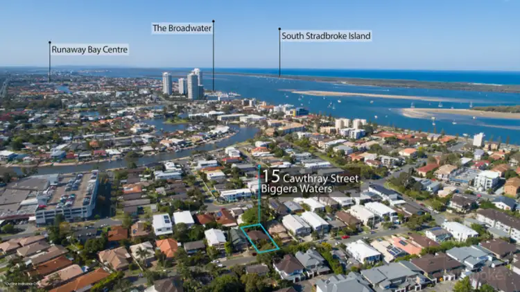 Main view of Homely house listing, 15 Cawthray Street, Biggera Waters QLD 4216