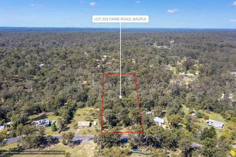 Second view of Homely land listing, LOT 252 Faine Road, Bauple QLD 4650