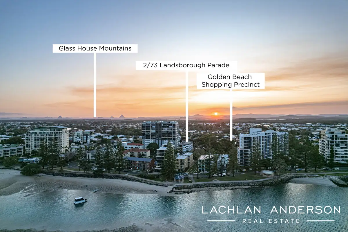 Main view of Homely unit listing, 2/73 Landsborough Parade, Golden Beach QLD 4551