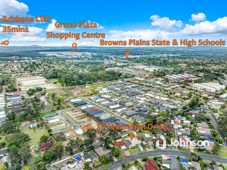 Second view of Homely house listing, 19 Federation Drive, Hillcrest QLD 4118