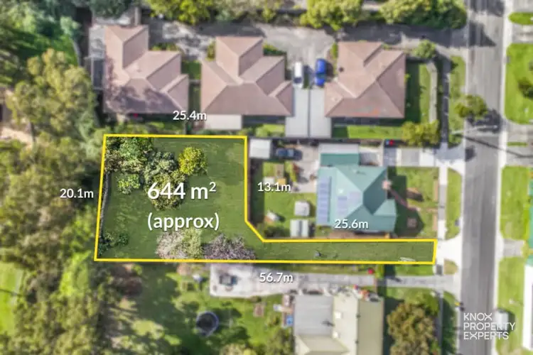 Main view of Homely land listing, 23a Veronica Street, Ferntree Gully VIC 3156