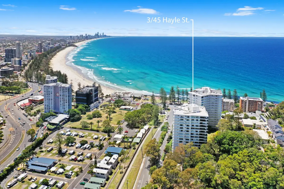 Main view of Homely apartment listing, 3/45 Hayle Street, Burleigh Heads QLD 4220