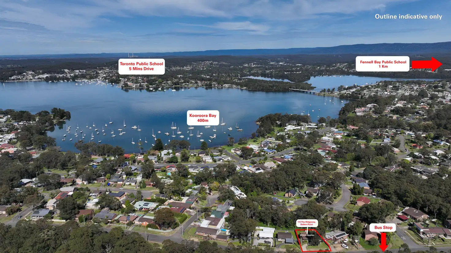 Main view of Homely house listing, 115 The Ridgeway, Bolton Point NSW 2283