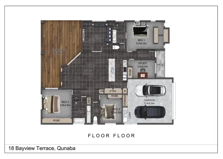 Second view of Homely house listing, 18 Bayview Terrace, Qunaba QLD 4670