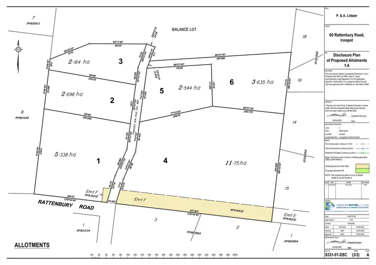 Second view of Homely land listing, LOT 6, 60 Rattenbury Road, Ironpot QLD 4701