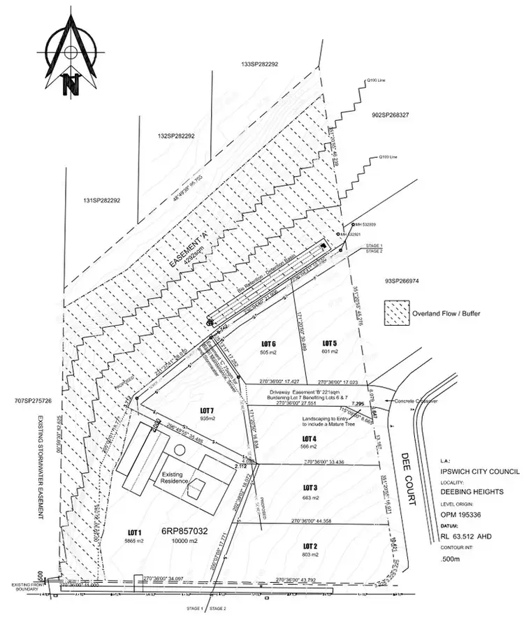 Second view of Homely land listing, LOT 3-7, 57 Rawlings Road, Deebing Heights QLD 4306