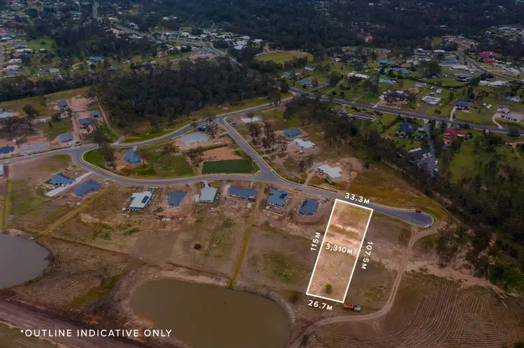 Third view of Homely land listing, LOT 33, 22 Lakesfront Place, Hatton Vale QLD 4341