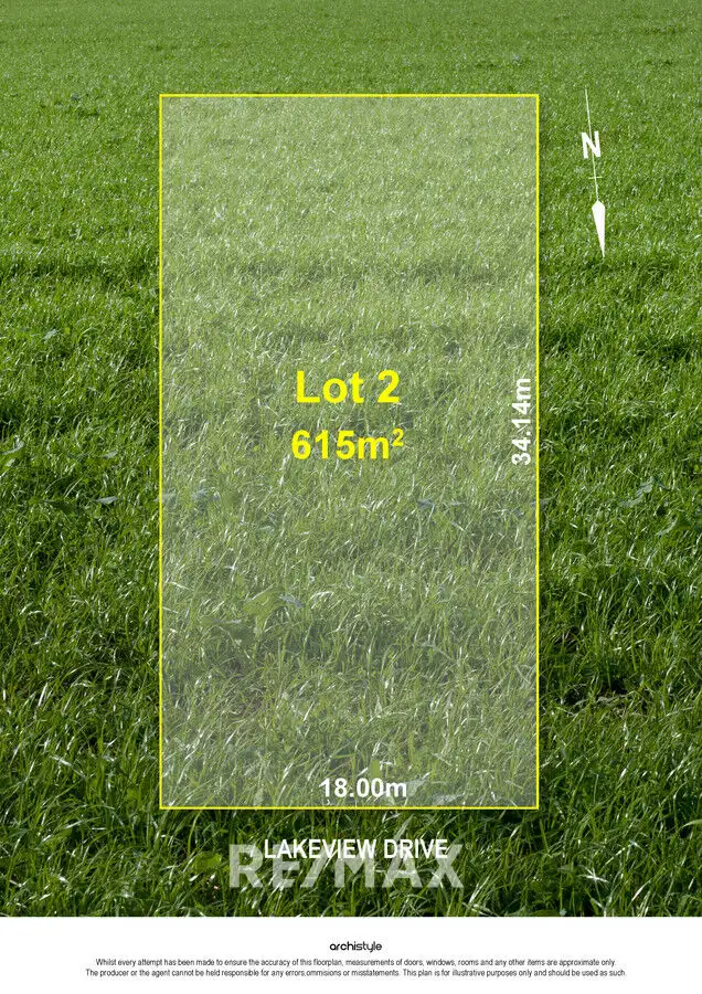 Main view of Homely land listing, LOT 2, 55 Lakeview  Drive, Lakes Entrance VIC 3909