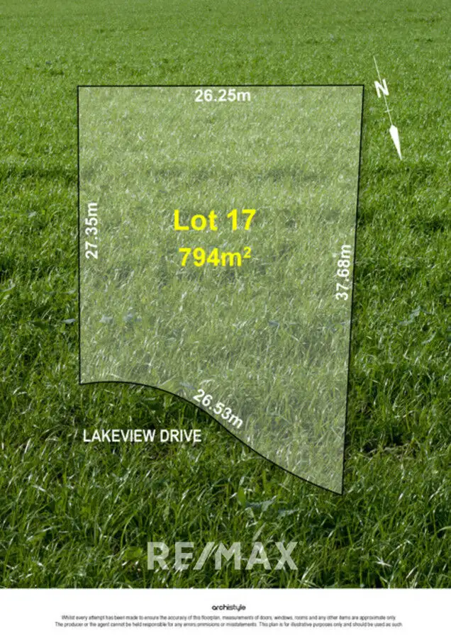 Main view of Homely land listing, LOT 17, 55 Lakeview Drive, Lakes Entrance VIC 3909
