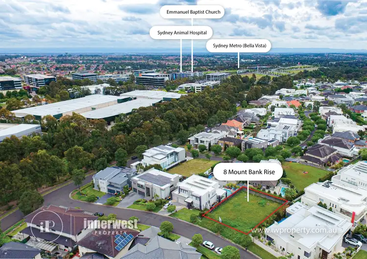Fifth view of Homely land listing, LOT 2502, 8 Mount Bank Rise, Bella Vista NSW 2153