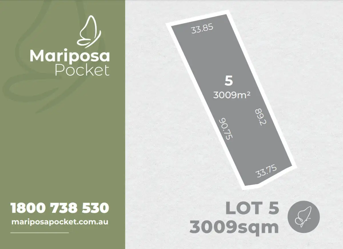 Main view of Homely land listing, LOT 5 Mariposa Pocket, Withcott QLD 4352