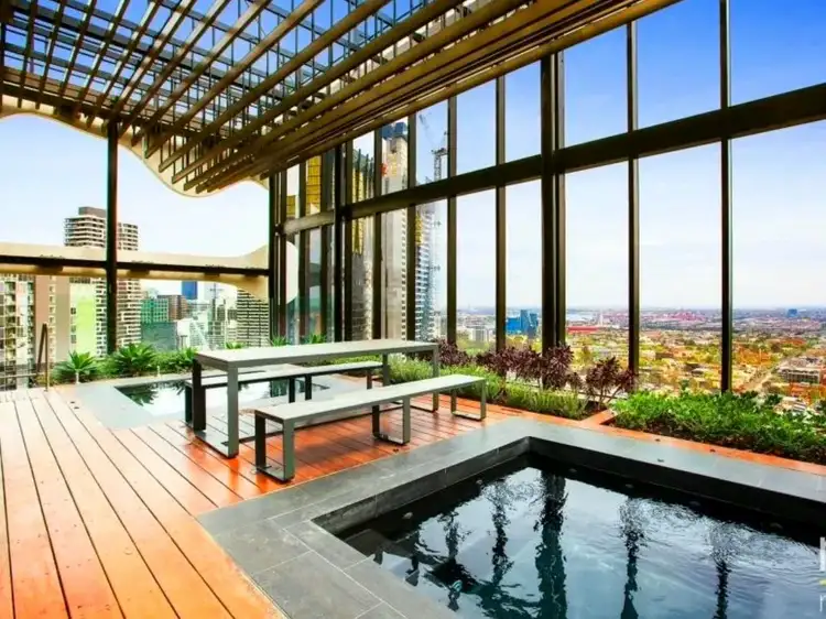 Main view of Homely apartment listing, 1001/555 Swanston Street, Carlton VIC 3053