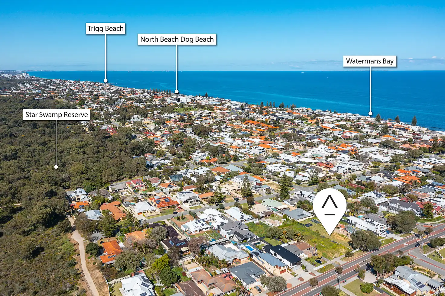 Main view of Homely land listing, 58b Beach Road, Watermans Bay WA 6020