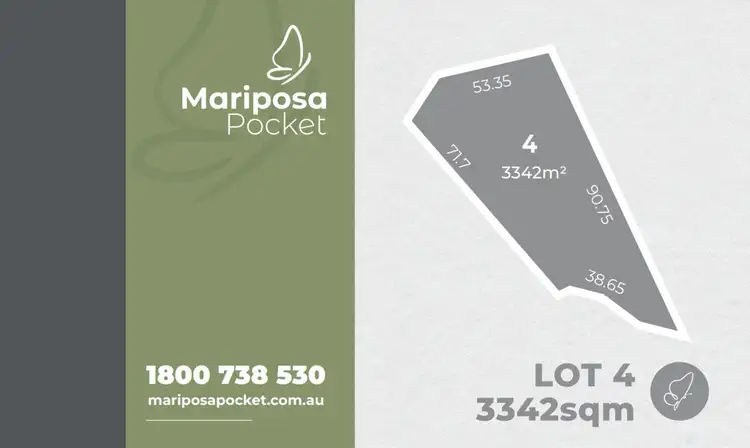 LOT 4 Mariposa Pocket, Withcott QLD 4352