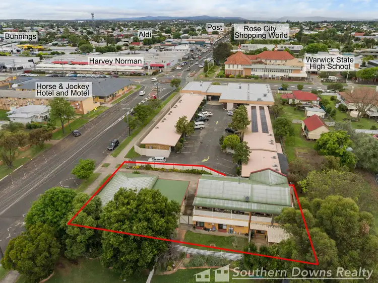 Second view of Homely block of units listing, 1/7 Palmerin Street, Warwick QLD 4370