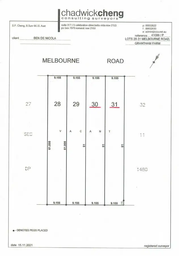 Sixth view of Homely land listing, Lots 30-31 Melbourne Road, Grantham Farm NSW 2765