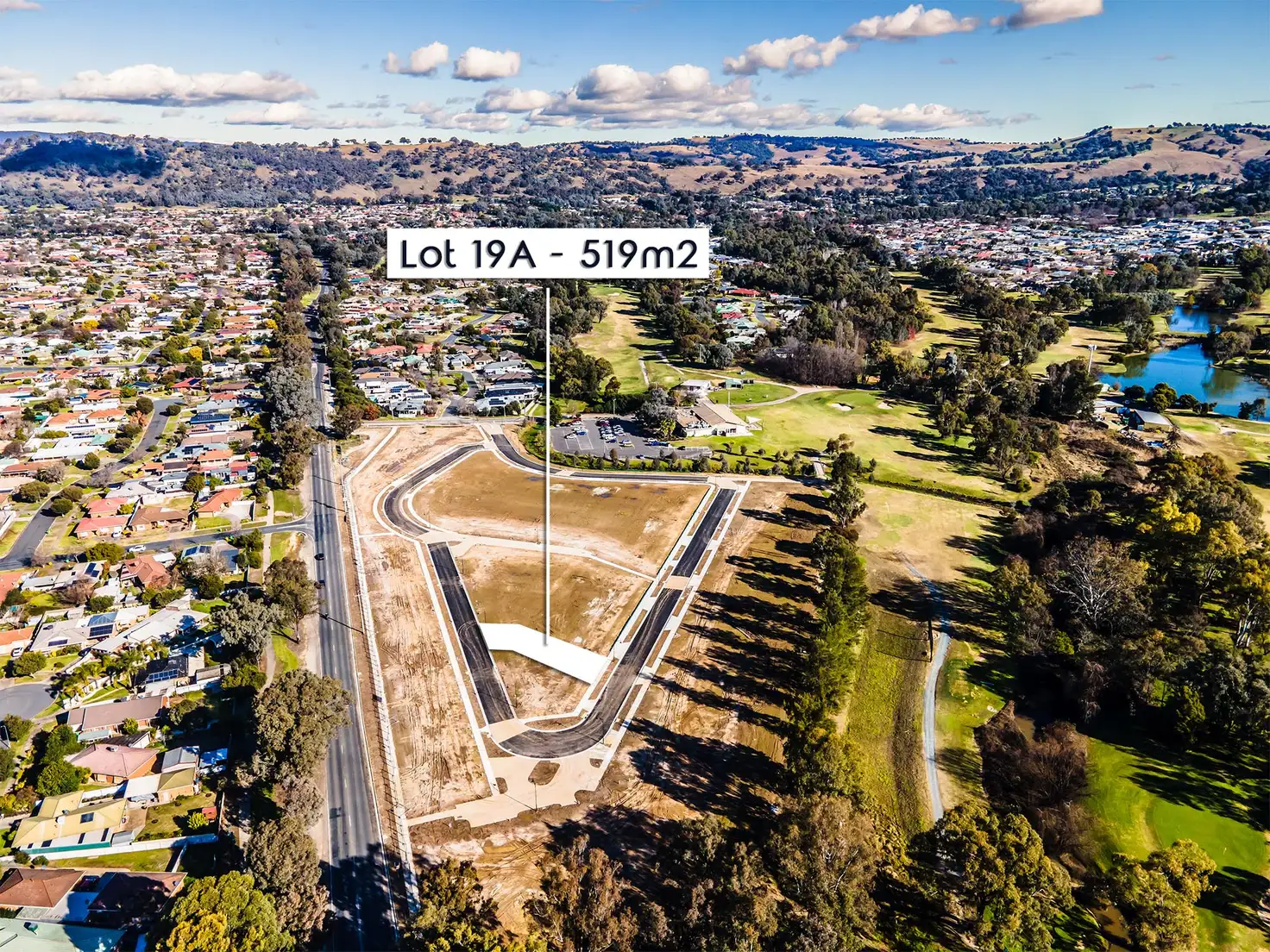 Main view of Homely land listing, LOT 19a, 40 Ledbury Circuit, Wodonga VIC 3690