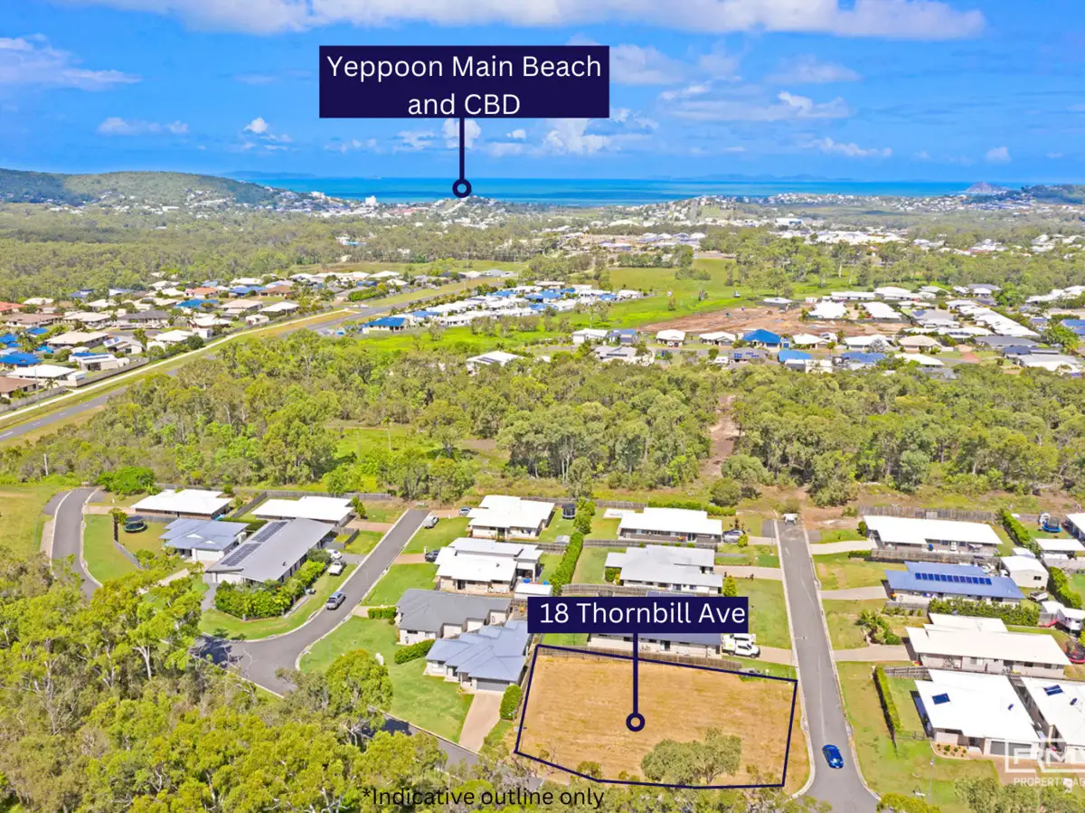 Main view of Homely land listing, 18 Thornbill Avenue, Yeppoon QLD 4703