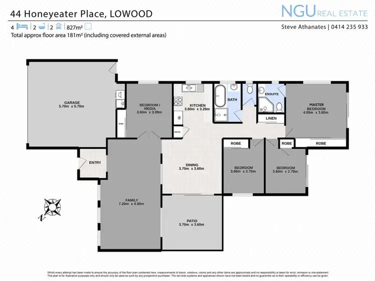 Second view of Homely house listing, 44 Honeyeater Place, Lowood QLD 4311