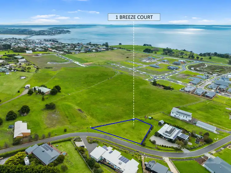 Main view of Homely land listing, 1 Breeze Court, San Remo VIC 3925