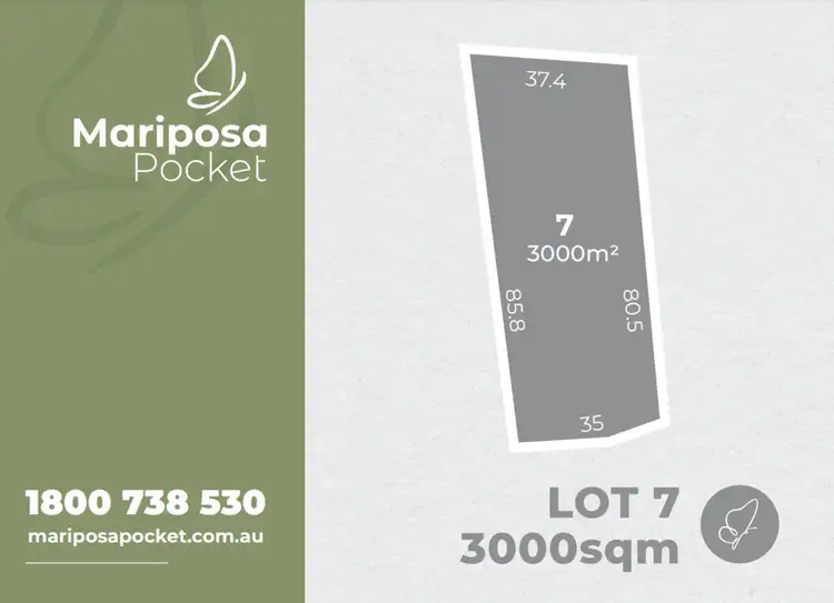 LOT 7 Mariposa Pocket, Withcott QLD 4352