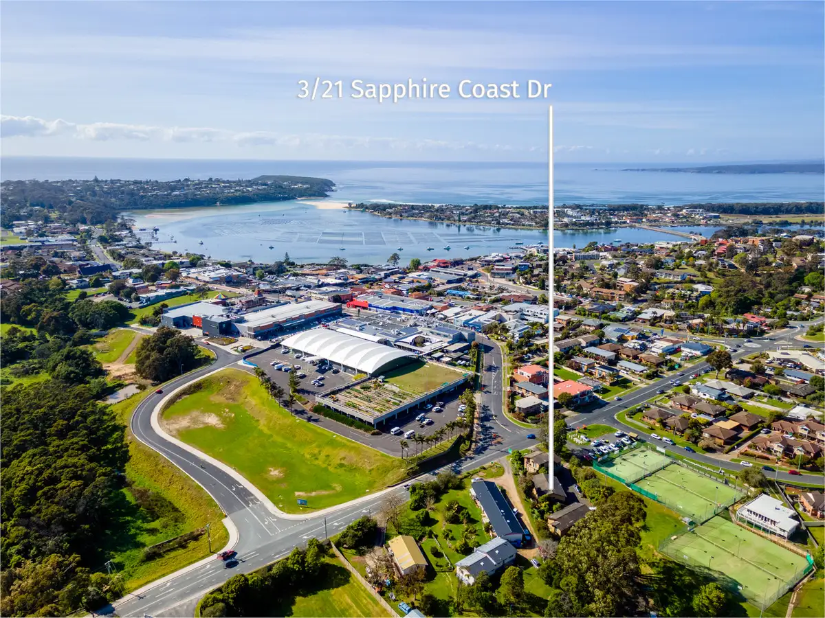 Main view of Homely unit listing, 3/21 Sapphire Coast Drive, Merimbula NSW 2548
