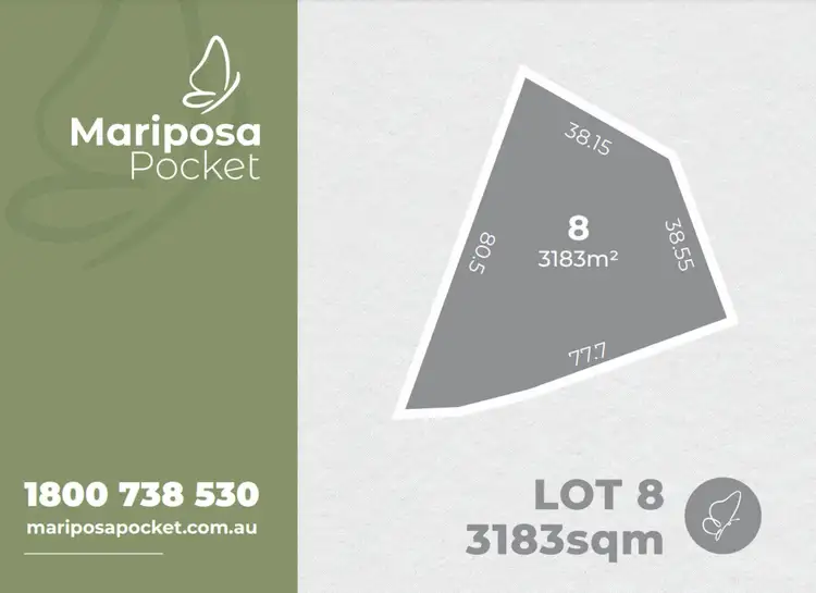 LOT 8 Mariposa Pocket, Withcott QLD 4352