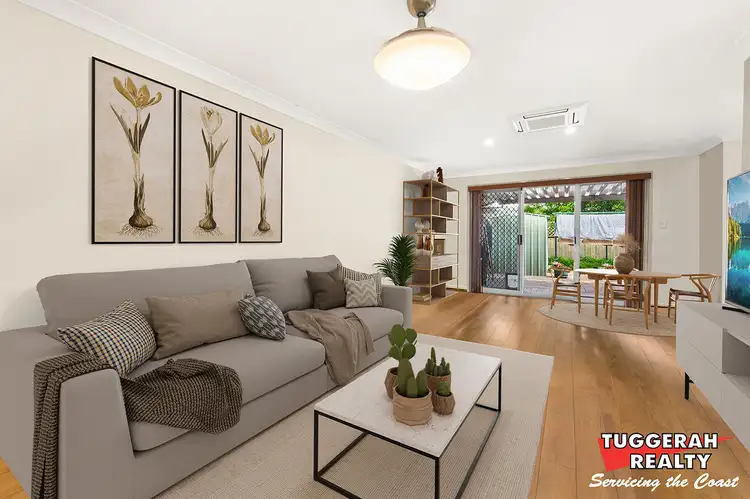 Second view of Homely semi-detached listing, 1/74 Woodbury Park Drive, Mardi NSW 2259
