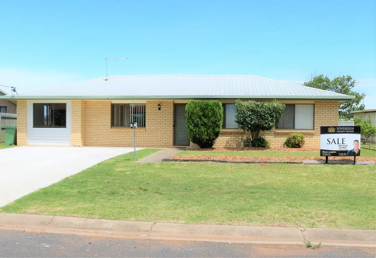 Main view of Homely house listing, 8 Cooper Avenue, Oakey QLD 4401
