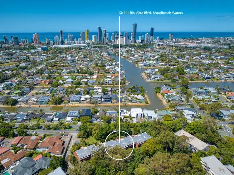 Fourth view of Homely unit listing, 13/111 Rio Vista Boulevard, Broadbeach Waters QLD 4218