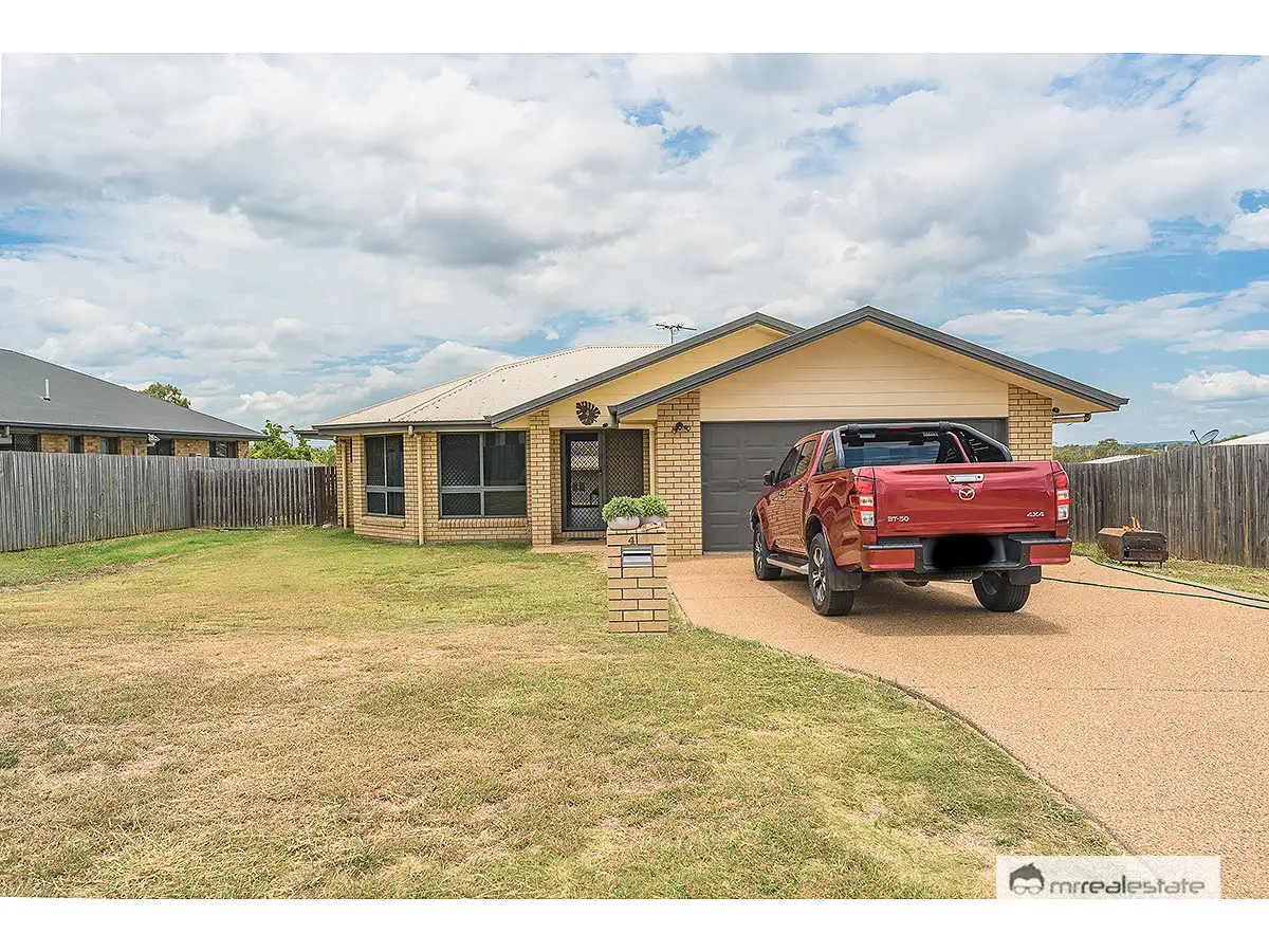 Main view of Homely house listing, 4 Violet Drive, Gracemere QLD 4702