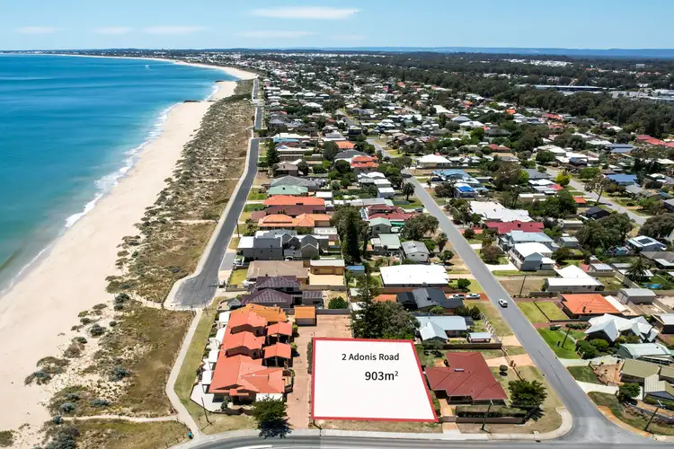 Second view of Homely land listing, 2 Adonis Road, Silver Sands WA 6210