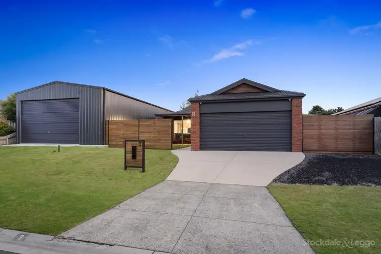 Main view of Homely house listing, 3 Huntingtower Crescent, Langwarrin VIC 3910