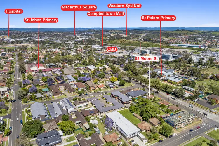 Third view of Homely house listing, 58 Moore Street, Campbelltown NSW 2560
