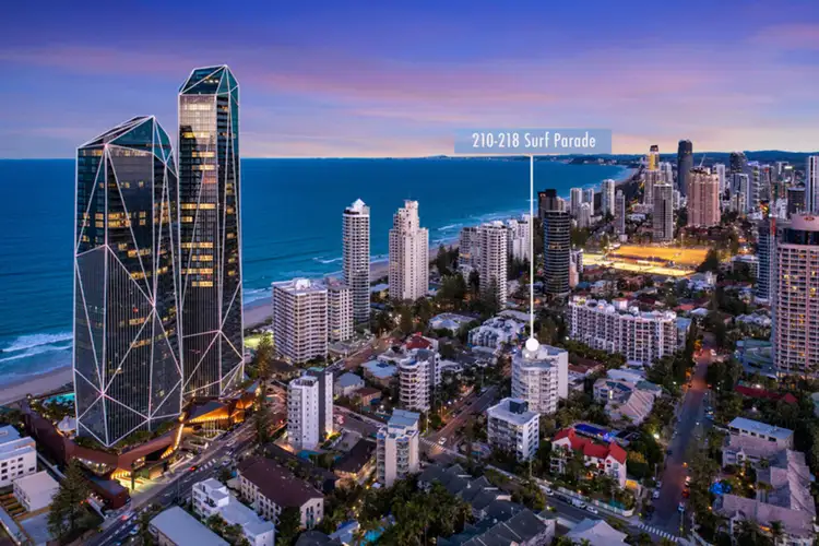 Main view of Homely apartment listing, 88/210-218 Surf Parade, Surfers Paradise QLD 4217