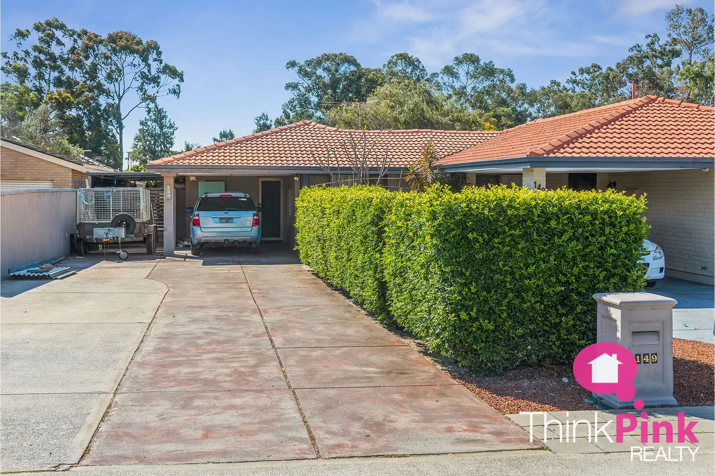 Main view of Homely semi-detached listing, 149 Fulham Street, Kewdale WA 6105