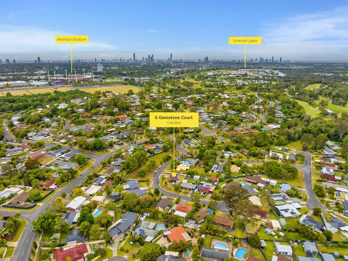 Main view of Homely house listing, 6 Gemstone Court, Carrara QLD 4211