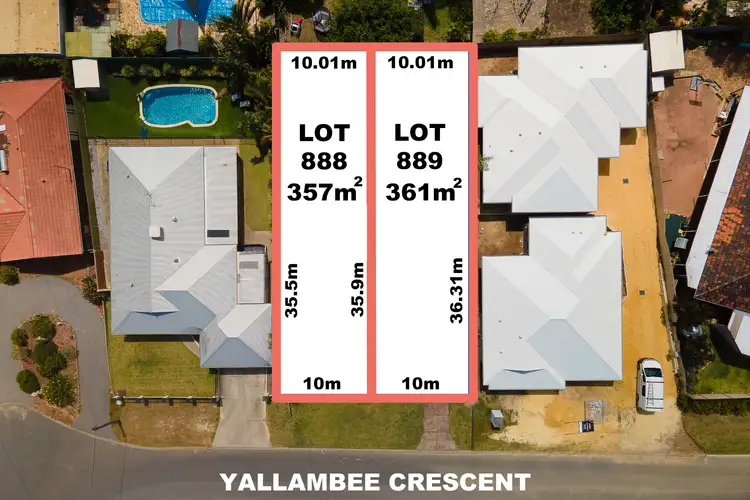 Second view of Homely land listing, 35B Yallambee Crescent, Wanneroo WA 6065