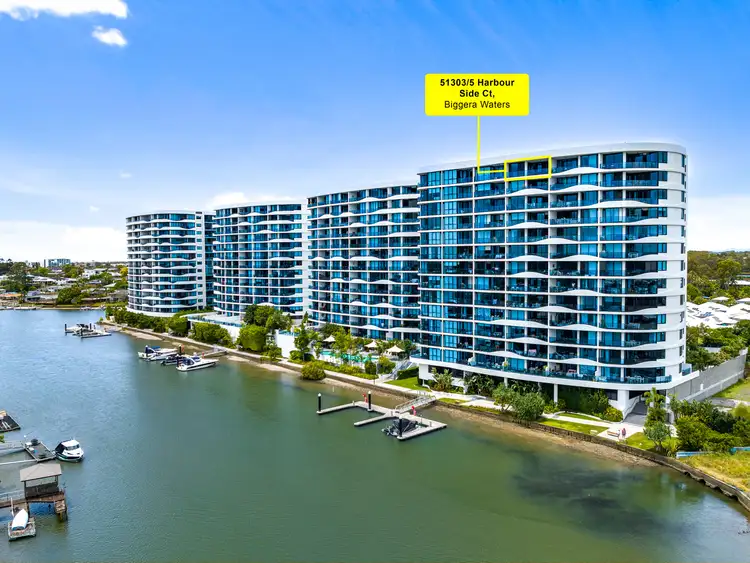 Second view of Homely apartment listing, 51303/5 Harbour Side Court, Biggera Waters QLD 4216