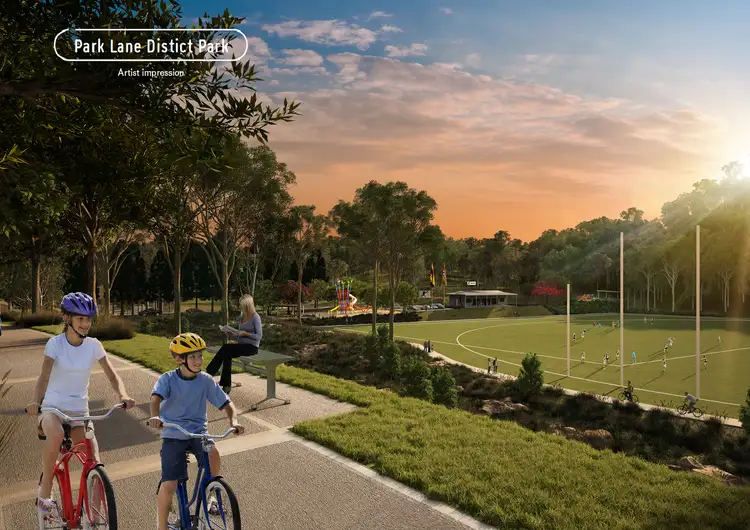 Third view of Homely land listing, LOT 7079, 225 Belvedere Drive, Spring Mountain QLD 4300